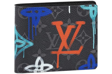 Louis Vuitton Multiple Wallet LV Graffiti Multicolor 